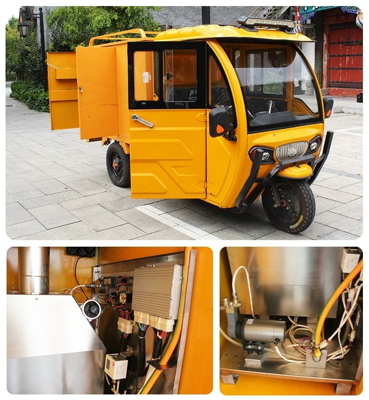 移動(dòng)蒸汽洗車(chē)機內部細節展示
